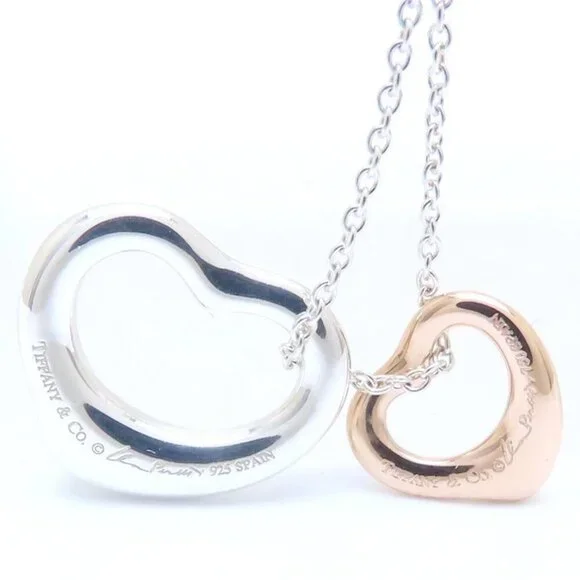 TIFFANY Authentic Gold Heart Necklace